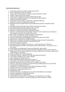 Domande esame Prof. Bonaldo