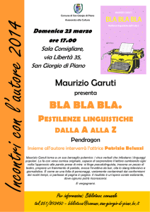 BLA BLA BLA. - Comune di San Giorgio di Piano