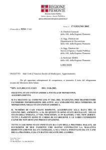 Monkeypox negli USA - aggiornamento