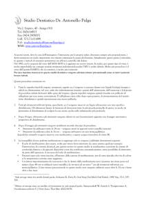 Appofondisci l`argomento - Studio dentistico Dr. Antonello Pulga