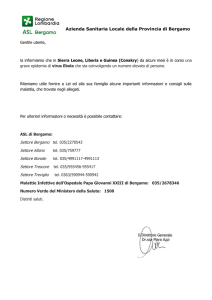 Azienda Sanitaria Locale della Provincia di Bergamo