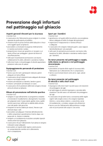 Prevenzione degli infortuni nel pattinaggio sul ghiaccio