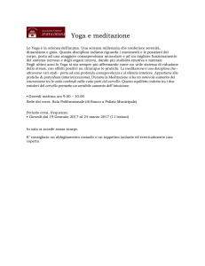 Yoga e meditazione - Il Comune di Cisliano