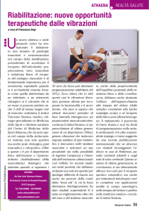 Articolo VIBRA su "Bergamo Salute"