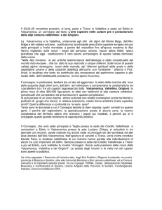Il 23,24,25 novembre prossimi, si terrà, parte a Tirano in Valtellina e