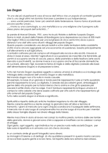sulla coltivazione del campo Dogon