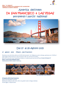 programma america 2015 - Cral vignati busto arsizio