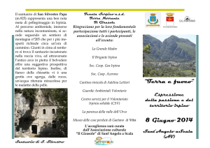 “Terra e fuoco” 8 Giugno 2014