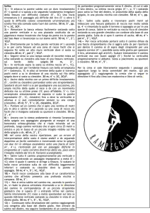 Salita: 1) • Si attacca la parete subito con un duro innalzamento (5