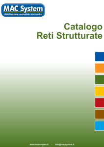 Catalogo Reti Strutturate - Home Page di Andrea Leotardi
