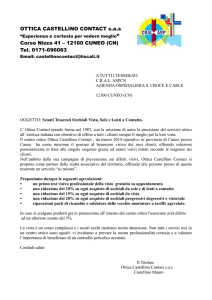 OTTICA CASTELLINO CONTACT sas Corso Nizza 41