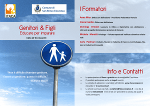 “Non è difficile diventare genitore. Essere un genitore: questo è