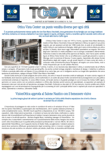 Ottica Vista Center: un punto vendita diverso per ogni