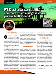 PTZ ad alta sensibilità