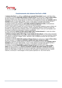 Antifurto a fibra ottica ETER BIOMETRIC per pannelli solari