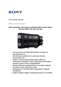 Comunicato stampa