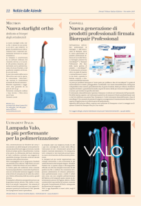 Nuova starlight ortho Nuova generazione di prodotti professionali