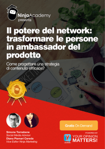 Il potere del network: trasformare le persone in