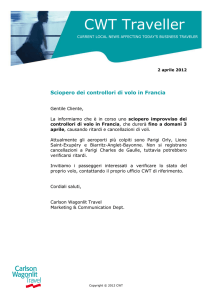 CWTtravellerSpeciale_Sciopero dei controllori di volo in Francia