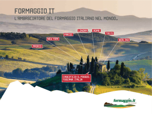 Brochure digitale di Formaggio.it