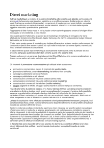 Direct marketing - Promoser Selargius 1