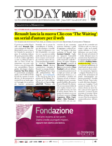 OMD per la nuova Renault Clio