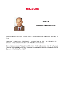 Benoît Luc Consigliere di Amministrazione Direttore