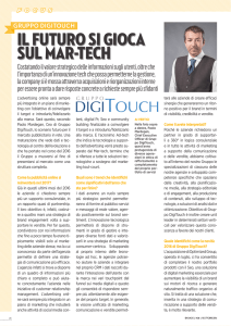Il futuro sI gIoca sul Mar-tech