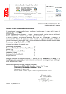 174 scambio culturale in Spagna