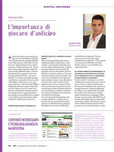 L`importanza di giocare d`anticipo