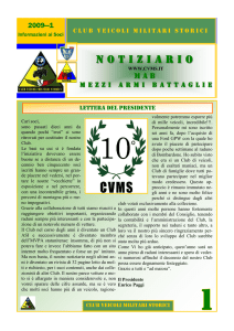 Notiziario 2009 1 MAB