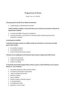 Programma di Storia