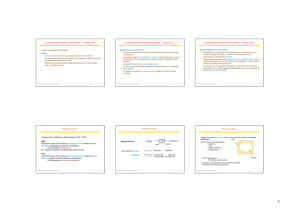 Comunicazione: Socket, RPC ed RMI