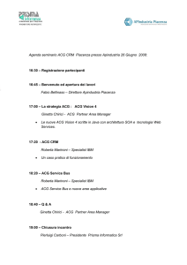 Agenda seminario ACG CRM Piacenza presso Apindustria 26