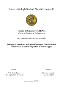 Sviluppo di un sistema multipiattaforma per l`installazione e