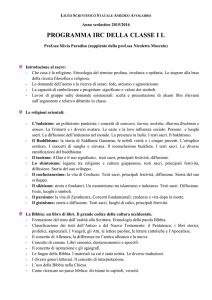programma irc della classe il