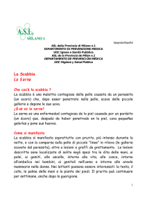 La Scabbia La Sarna