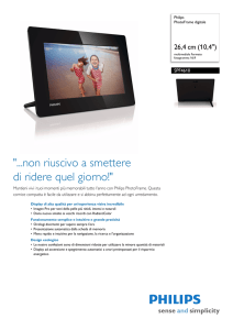 SPF4610/12 Philips PhotoFrame digitale