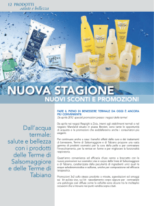 nuova stagione - Terme di Tabiano
