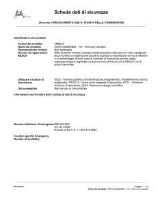 Scheda dati di sicurezza - Thermo Fisher Scientific