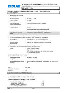 SEKUSEPT PLUS - Ecolab (Schweiz)