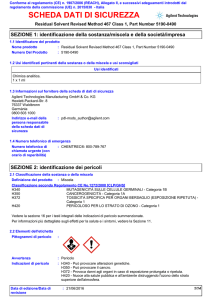 scheda dati di sicurezza