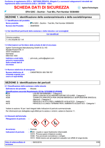 scheda dati di sicurezza