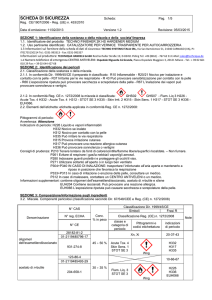 SCHEDA DI SICUREZZA - TECH