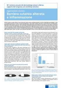 Barriera cutanea alterata e infiammazione