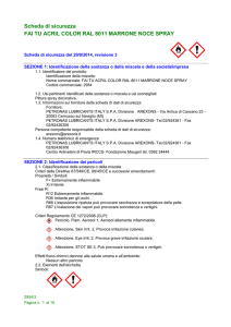 SDS2954-Fai Tu Acril Color RAL 8011 Marrone noce spray