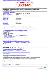 scheda dati di sicurezza