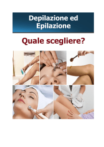 differenza tra depilazione ed epilazione