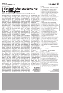 I fattori che scatenano la vitiligine