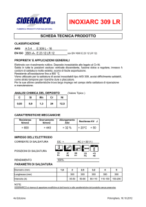 Scarica la scheda tecnica